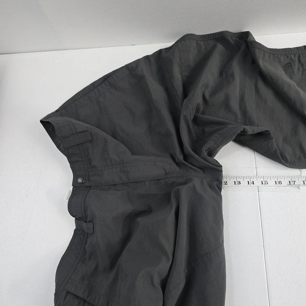 The North Face Mens Nylon Hiking Pants Outdoors‎ Gray Size 40